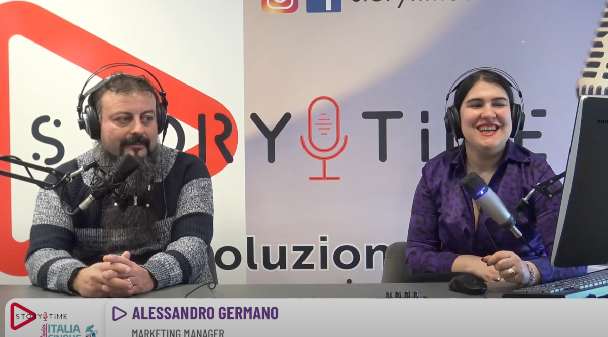 Immagine della nuova intervista di Alessandro Germano ai microfoni di Radio Italia Cinque