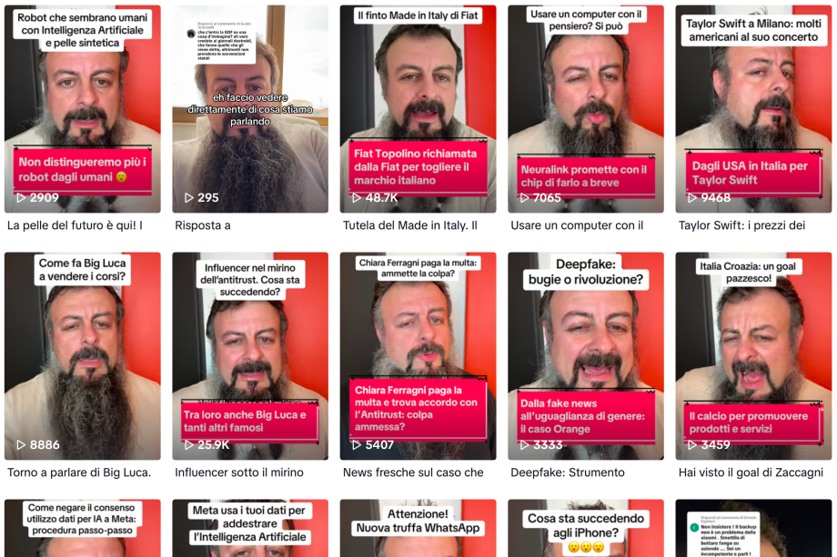 Immagine del profilo Tik Tok di Alessandro Germano